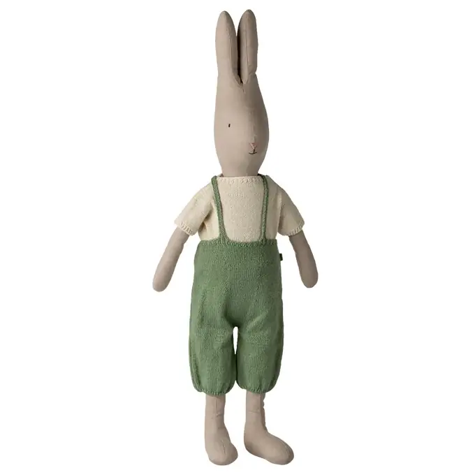 Nieuw Maileg Rabbit Size 5, Classic - Knitted shirt and overall, 70 cm