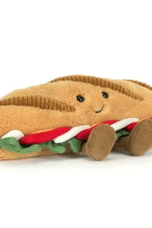 Laatste Versie Jellycat Knuffel Stokbrood, Amuseables Caprese Baguette
