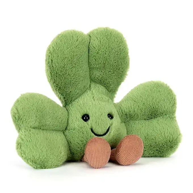 Koop Vandaag Jellycat Knuffel Klaver, Amuseables Siofra Shamrock, 15cm