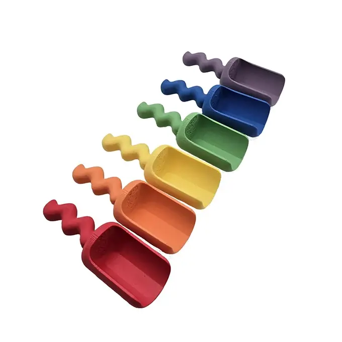 Grennn Speelschepjes 'Wave' Regenboog Set 6 stuks Tijdelijk Beschikbaar