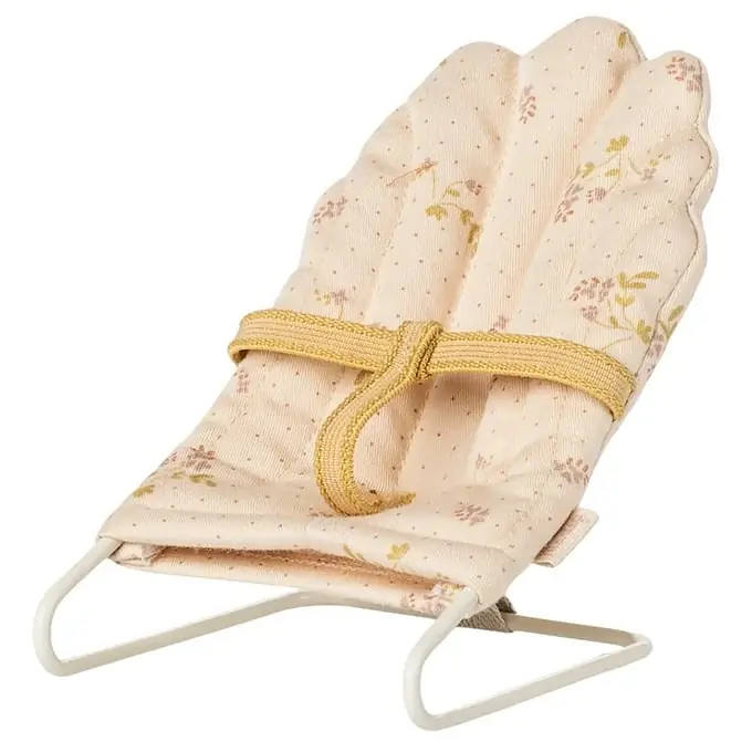 Beperkte Voorraad Maileg wipstoeltje 'babysitter' Micro, Off White