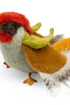 Veilige Betaling Moulin Roty Knuffel Vogel Specht, 'Tout autour du monde'