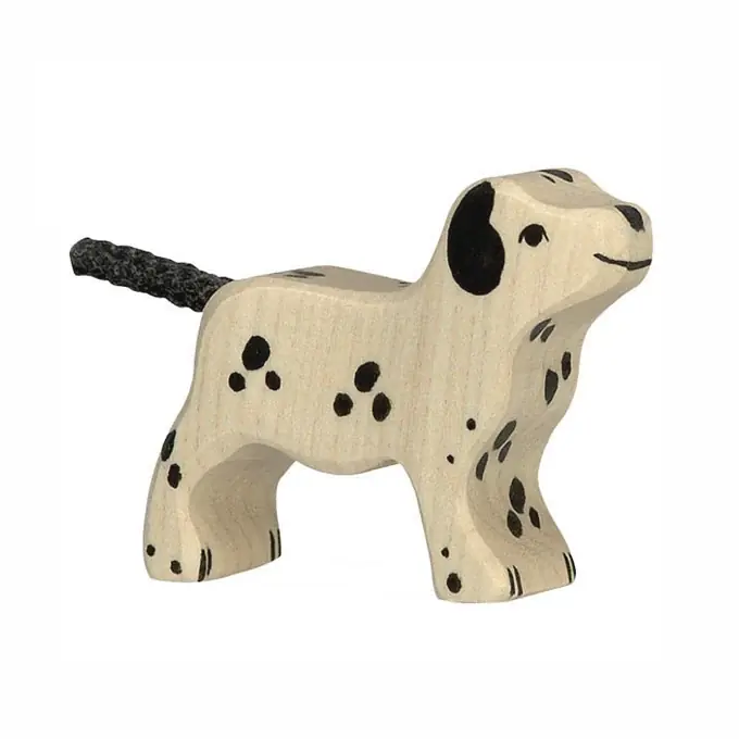 Holztiger Houten Dalmatier Hond Klein Korting