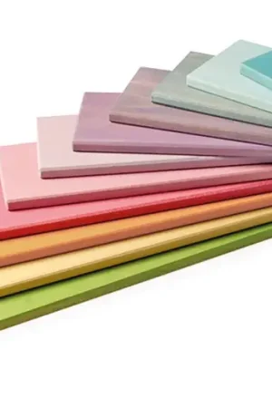 Beperkt Aanbod Grimm's houten Bouwplaten Pastel