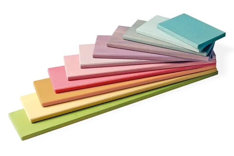 Beperkt Aanbod Grimm's houten Bouwplaten Pastel