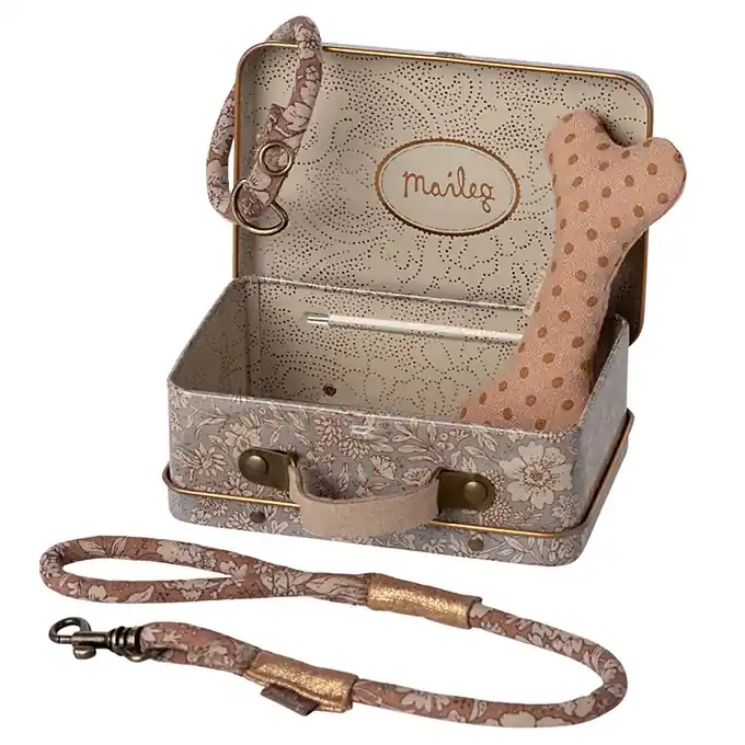 Exclusieve Aanbieding Maileg Accessoires voor Knuffel Puppy Dog Plush, Rose