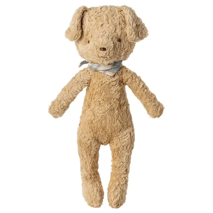 Fabrieksprijs Maileg Knuffel Puppy, Dog, Vintage Plush, Soft sand, 30cm