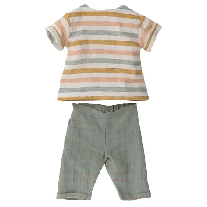 Maileg Kledingset Shirt en broek voor konijn Size 4 Seizoensaanbieding