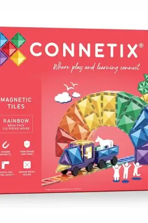 Bestel Nu CONNETIX magnetische tegels rainbow - Mega pack - 212 stuks