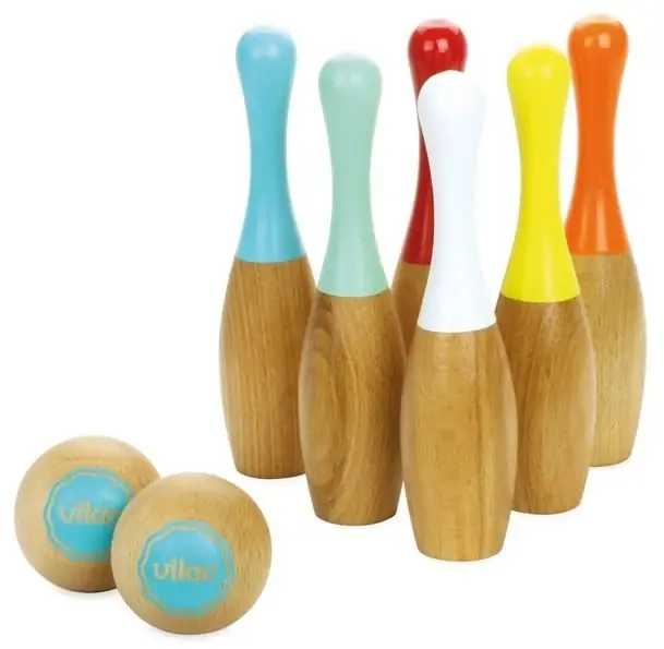 Vilac Houten Kegelspel 'Bowling Set' Finale Uitverkoop