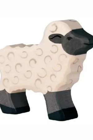Holztiger Houten Zwartkop lammetje Goedkoop