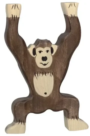 Holztiger Houten Chimpansee Seizoensaanbieding