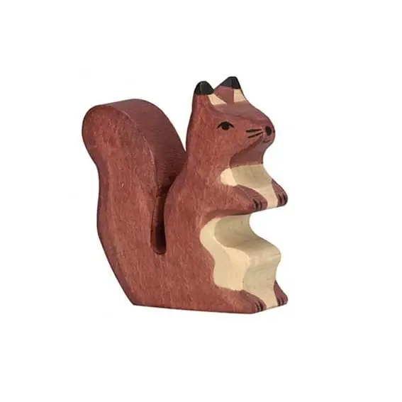 Finale Uitverkoop Holztiger Houten Eekhoorn bruin