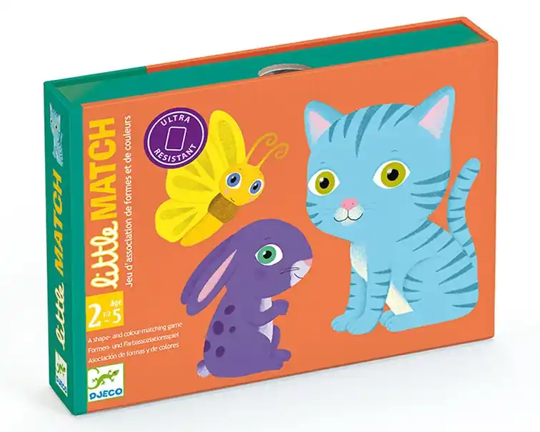 Djeco Peuter/Kleuter Kaartpel, Little Match Shop Nu