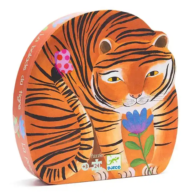 Fabrieksprijs Djeco puzzel Tijger, 24 st, 42x30 cm
