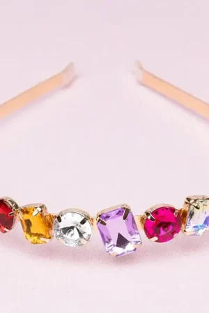Hete Deal Great Pretenders, Haarband met grote glitterstenen