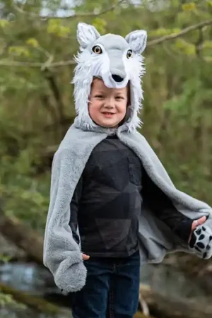 Great Pretenders, Wolf Cape, Woodland Wolf Cape, 2-3 jaar Betaalbaar