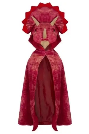 Koop Online Great Pretenders, Dino Cape Triceratops Hooded Cape, 4-5 jaar