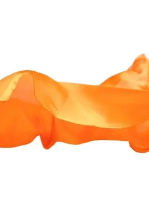 Nu Kopen Sarah's Silks Speelzijde, Oranje, 53 x 53 cm