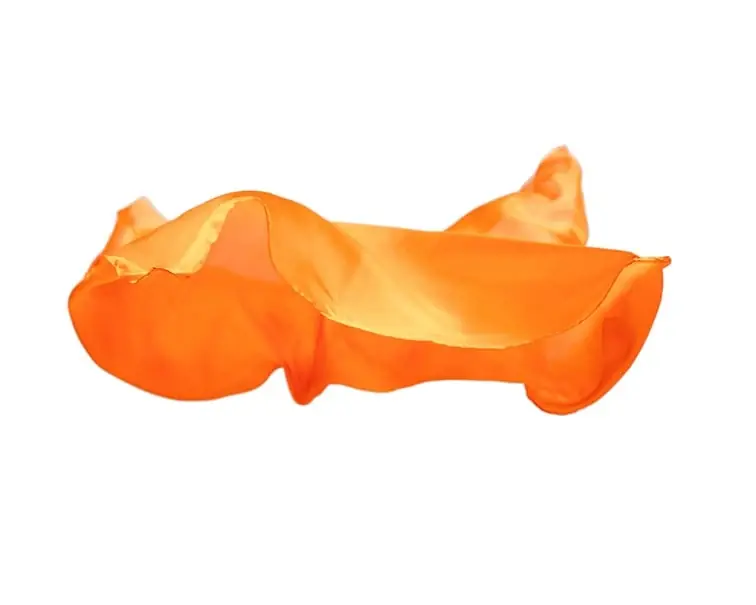 Nu Kopen Sarah's Silks Speelzijde, Oranje, 53 x 53 cm