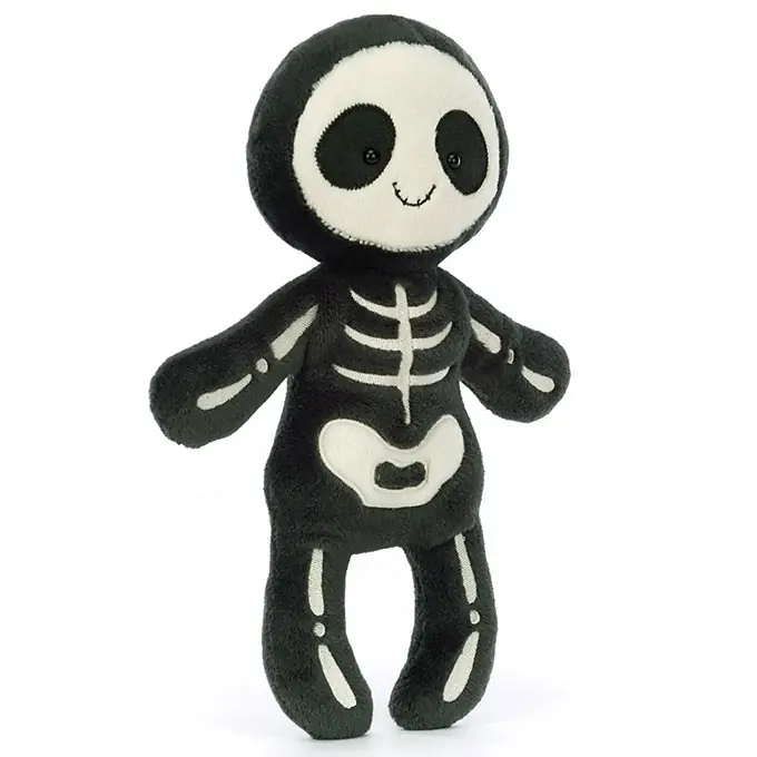 Express Levering Jellycat Knuffel, Skeleton Bob, 33cm