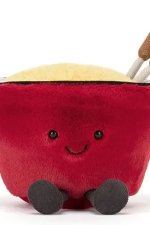 Jellycat Knuffel Kaasfondue, Amuseables Cheese Fondue, 20cm Actieprijs