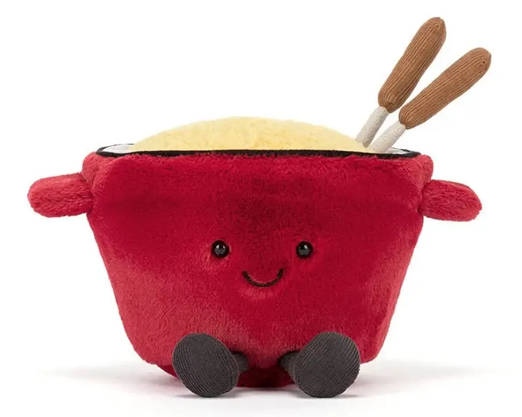 Jellycat Knuffel Kaasfondue, Amuseables Cheese Fondue, 20cm Actieprijs