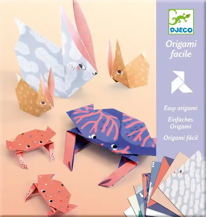 Djeco Origami Dierenfamilies, 6+ Gereduceerde Prijs