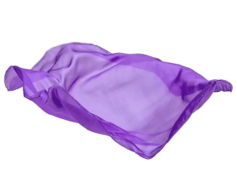 Sarah's Silks Speelzijde, Paars, 89 x 89 cm Bestseller