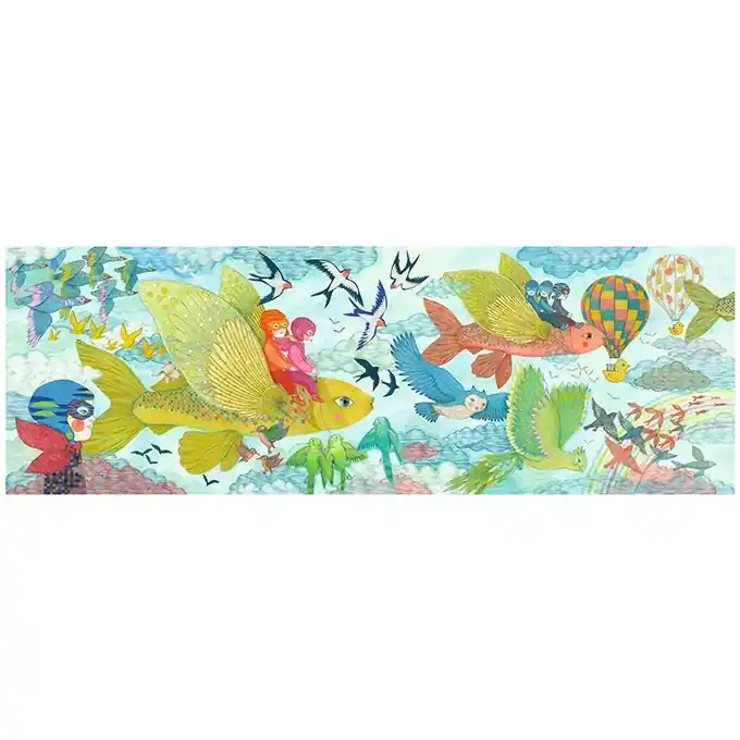 Express Levering Djeco Puzzel 'After the Rain', 350 st, 97x33 cm