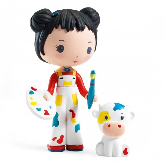 Bestseller Djeco Tinyly figuurtjes, Barbouille & Gribs