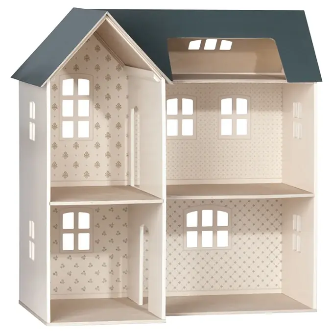 Maileg Poppenhuis met Behang, House of miniature, 80 cm Seizoensaanbieding