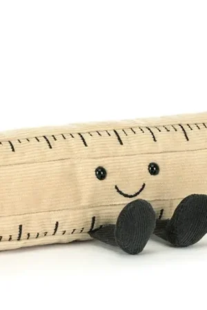 Alleen Vandaag Jellycat Knuffel Liniaal, Amuseables Ruler, 20cm