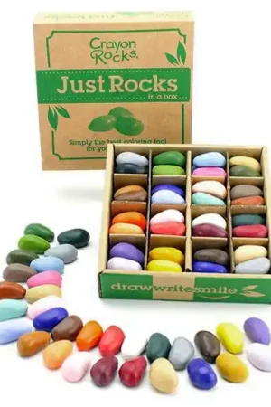 Snelle Levering Crayon Rocks, 2 x 32 kleuren in doosje