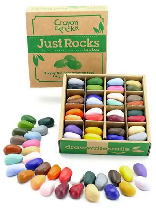 Snelle Levering Crayon Rocks, 2 x 32 kleuren in doosje