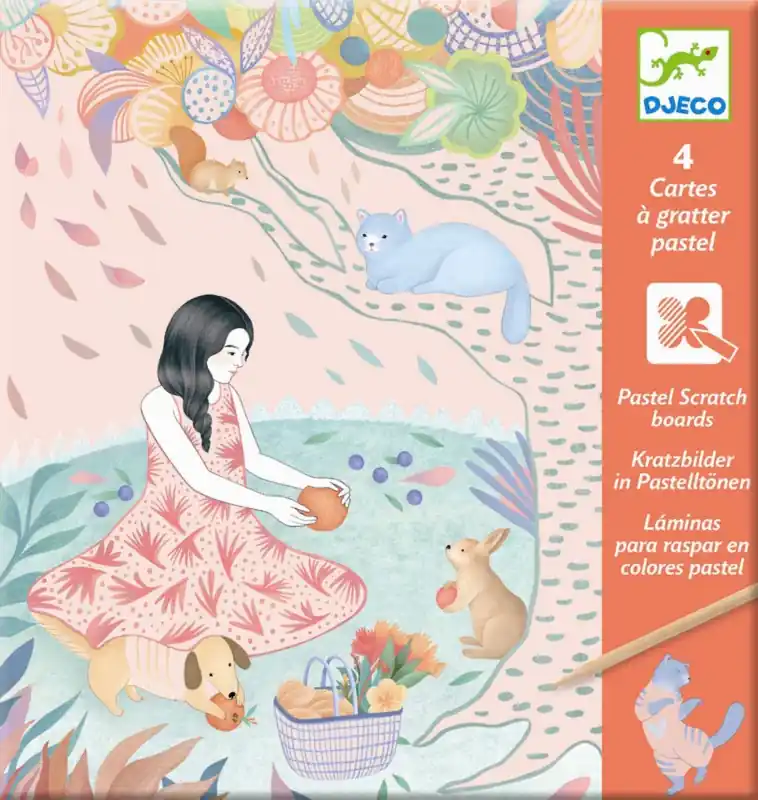 Djeco Krasplaten 'Picnic', 7+ Gereduceerde Prijs