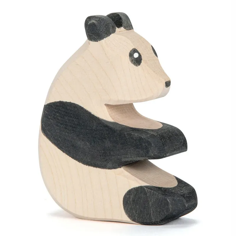 Gratis Retour Ostheimer Houten Panda zittend