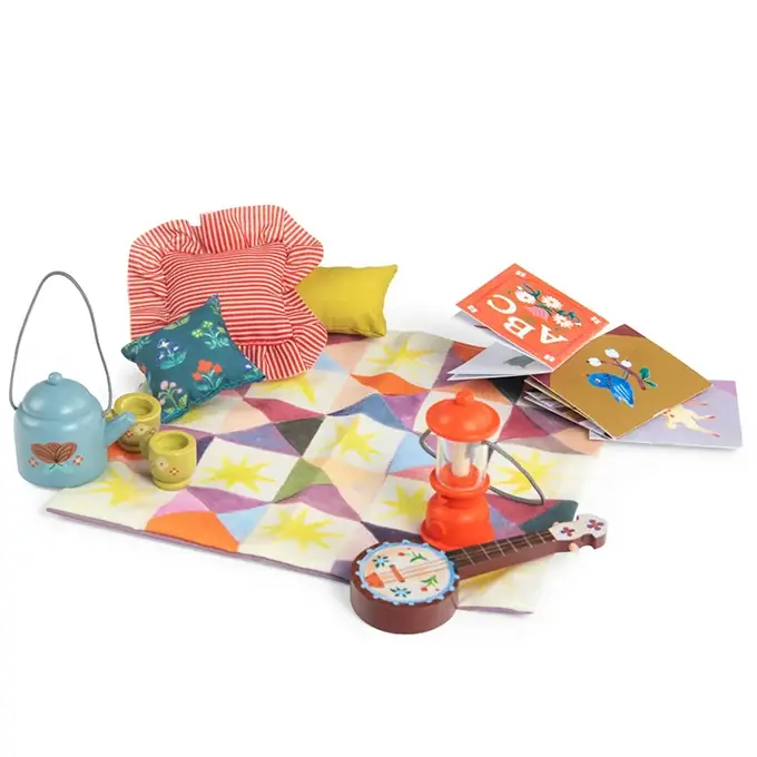 Moulin Roty Set 'Het verhalenhoekje', Les Minouchkas Tijdelijk Beschikbaar