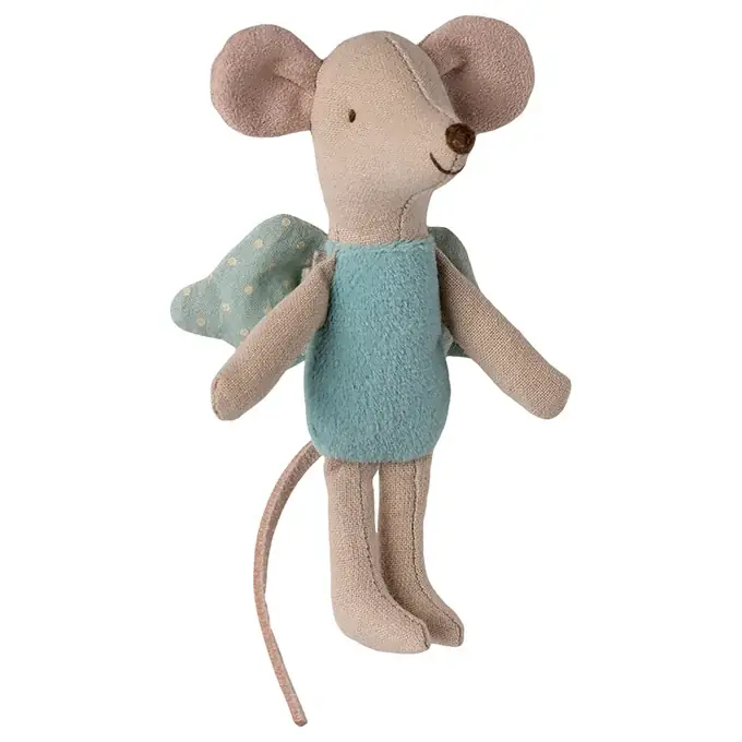 Bestseller Maileg Engel muis, Fairy mouse, Little - Mint