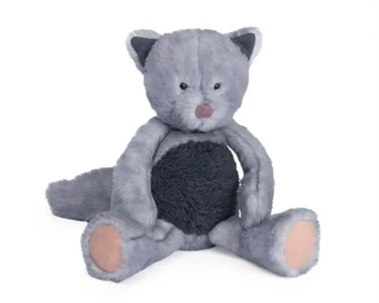 Shop Nu Moulin Roty Knuffel Poes Klein Les Baba-Bou, 30cm