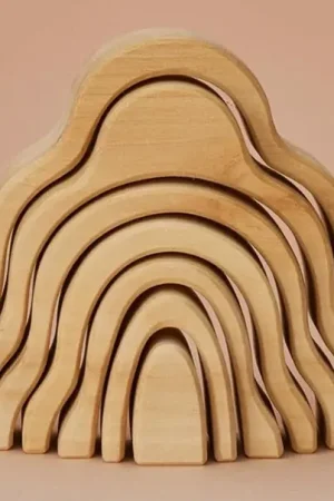 Beperkte Voorraad Raduga Grëz Houten Waterval, 7-delig, Naturel