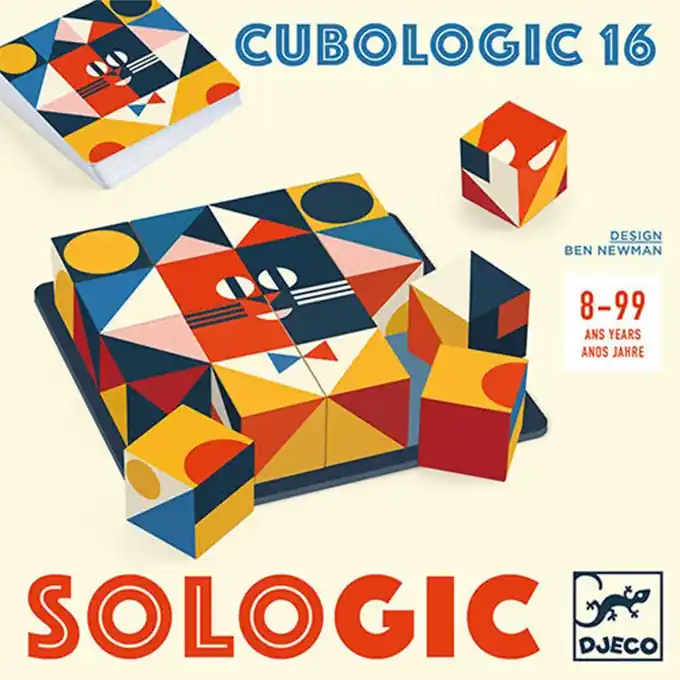 Koop Vandaag Djeco puzzel spel Cubologic 16