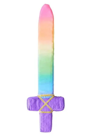 Sarah's Silks Zacht Zijden Ridderzwaard, Rainbow Alleen Vandaag