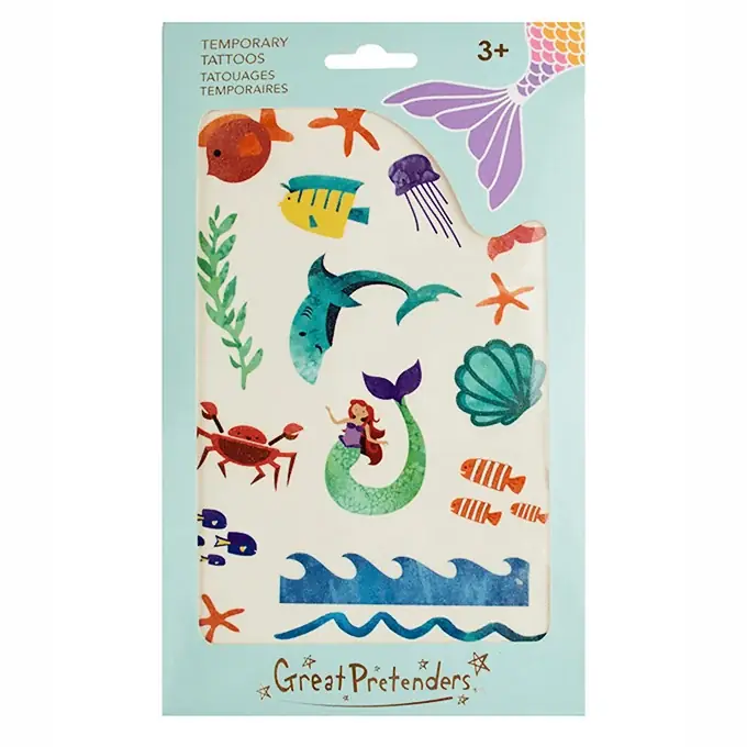 Direct Beschikbaar Great Pretenders, Tattoos Mermaid