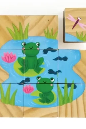 Beste Prijs Vilac houten blokpuzzel Dieren