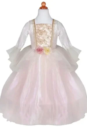 Dagaanbieding Great Pretenders, Prinsessenjurk Golden Rose Princess Dress, 5-6 jaar