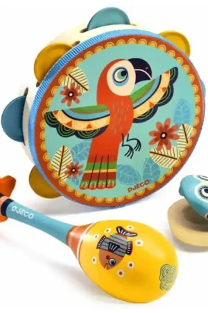 Actieprijs Djeco Houten Muziekset 'Animambo'