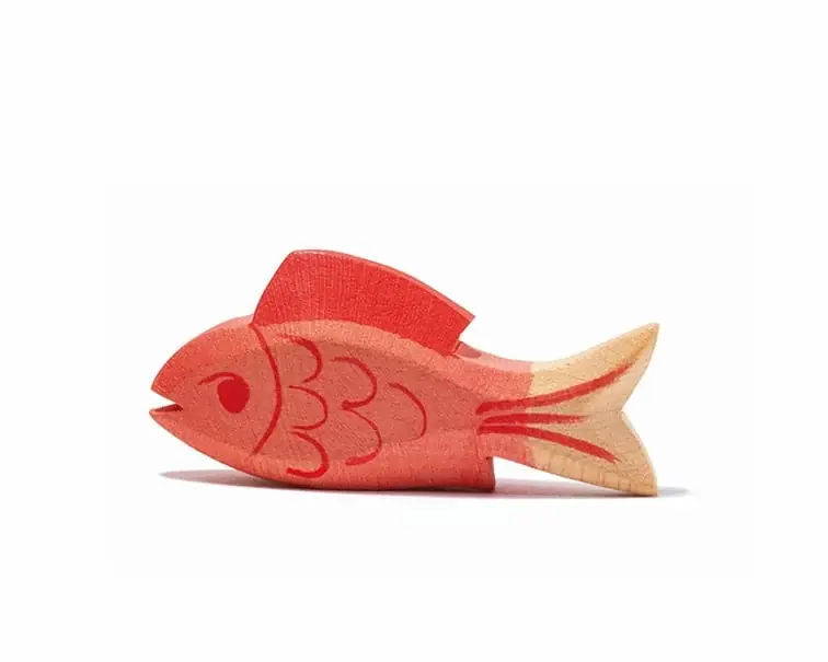 Direct Beschikbaar Ostheimer Houten Vis Rood