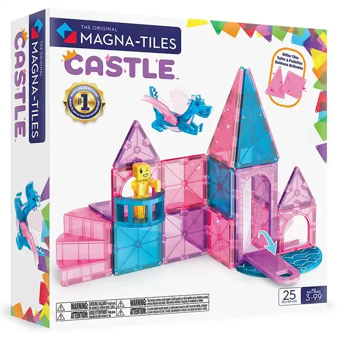Magna-Tiles Magnetische tegels Castle 25 stuks Rechtstreeks Van De Fabrikant
