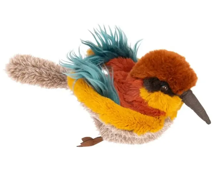 Moulin Roty Knuffel Vogel Bijeneter, 'Tout autour du monde' Laatste Kans